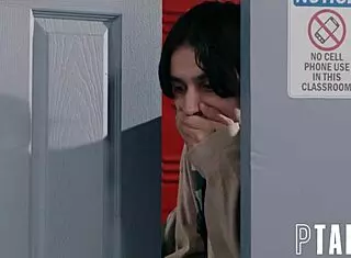 siri dahl and lauren phillips with elias in classroom