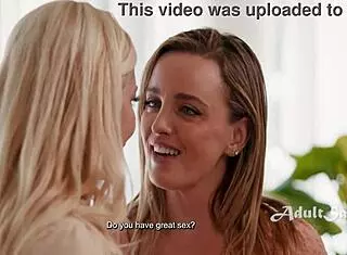 Serene Siren Charlie Forde feels passionate lesbian pleasure with girlfriend in wrong answers game