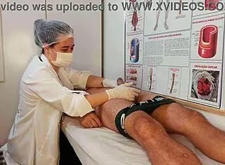 I had an unforgetable erection in front of the nurse