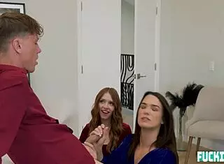 i heard ivy ireland moaning her horny new year with myra