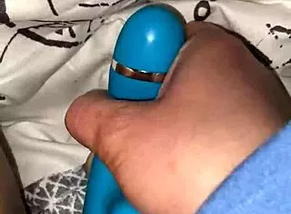 milf fucks her little 18+ pussy with dolphin vibrator