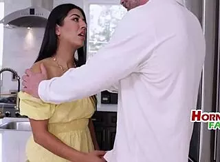 Nervous Newlywed Learns Fucking Lessons From Step Parents