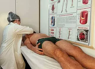 I had an unforgetable erection in front of the nurse