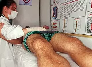 Pretty Young Nurse In Hospital Gets Wet Seeing My Hard Cock