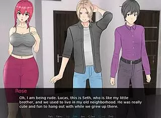 Lets Play Sullied Rose With Big Tits And Pussy Action