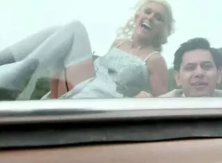 amber rayne, hannah west, and kaci star star in outdoor gangbang with deepthroat and creampie