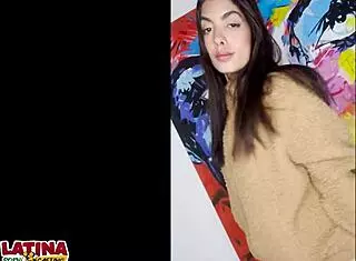 Galatea Latina Babe Gets Excessive Cum on Face During Interracial Casting