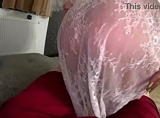 Face-Fucking And Cum-Play In Sexy Satin Robe!