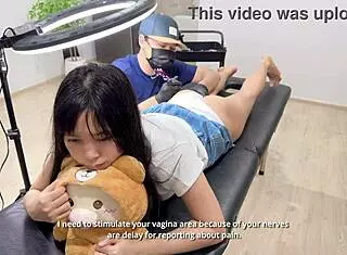 cute girl seduces tattoo artist while horny for rough sex