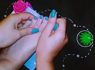 foot massage leads to intense orgasm!