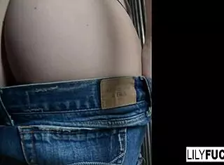 Lily Fingers Her Wet Pussy While Detained In Jail!