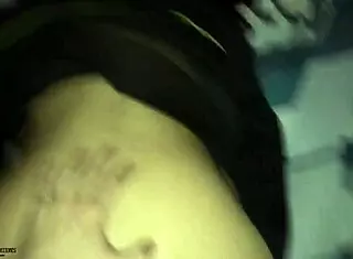 Skinny Latina stepsister's perfect tits and ass get pounded