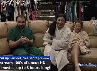 In Florida, Dr. Tampa meets Jasmine Rose, a Latina with long hair and small tits, for a night of humiliation and doggystyle