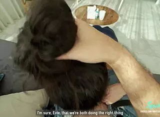 Skinny Wife Cheats On Husband With Landlord In Rough POV Sex