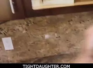 Asian Stepdaughter Loves Stepfather's Big Dick