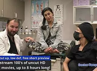 In Florida, Dr. Tampa meets Jasmine Rose, a Latina with long hair and small tits, for a night of humiliation and doggystyle