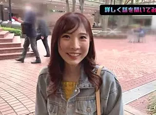 asian model bent over for doggystyle riding, moaning with cute voice