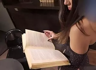 Stepdaughter Punished With Monster Cock Anal For Touching Stepfather's Secret Books