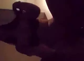 Hot greek teen rides bottle so horny! 😏🍾