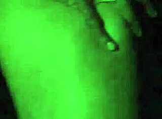 a milf fucked outdoor in the night