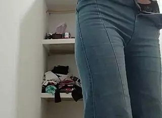 Hey, check out this hot teen stripping for her teacher