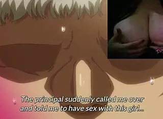 Chubby Girl Watches Anal Creampie Scene