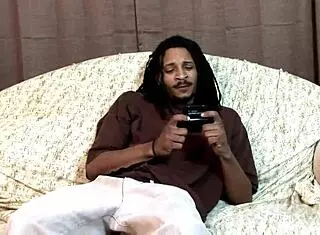 Chubby ebony milf fucked hard by big black cock