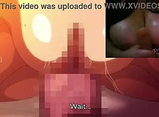 Chubby Girl Watches Anal Creampie Scene