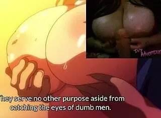 Chubby Girl Watches Anal Creampie Scene