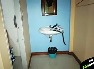 Asian Girl With Perfect Body At The Bar