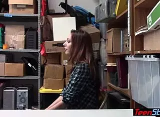 Redhead Teen Thief in Uniform