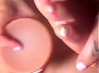 Dragon Dildo Stretches Max Ryan's Tight Pussy Until Squirt