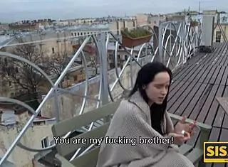 I watch sis greedily suckin stepbrothers dick and fuckin him.