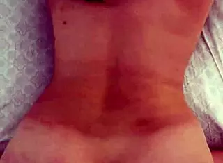 trailer trash hooker strips, sucks dick, gets fucked, rides cowgirl, takes cum load!