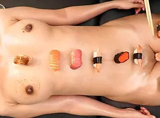 japanese girl with sushi fetish experience
