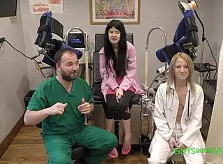Doctor Tampa Gets Intense Assfucking Treatment From Nonbinary Doctors