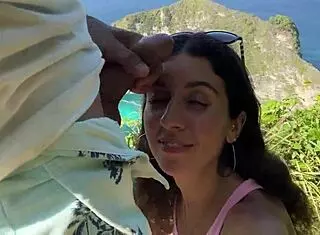 Crazy cumwalk in amazing place full of people almost caught.