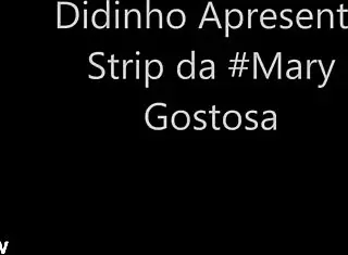 may do estadual doing a hot striptease with clothes ripped