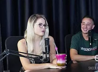 hyoran carvalho in sheer red lingerie compilation