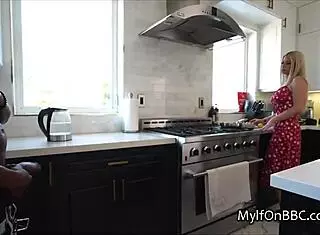 big tit blonde milf nextdoor crammed of bbc