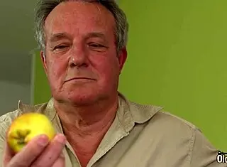 Bald Guy Boldly Fucks Sweet Virgin Teen