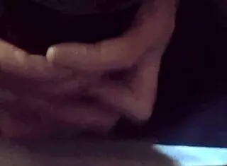 Voyeur Watches Old Daddy Use Fleshlight