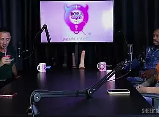 hyoran carvalho in sheer red lingerie compilation