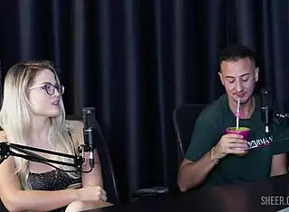 hyoran carvalho in sheer red lingerie compilation