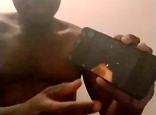 orgasming to some solo ebony videos and testing my new phone