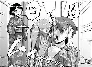 Latina with blue eyes and big tits takes care of horny old man.