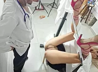 my mother-in-law went to the gynecologist and got fucked by the doctor next to my stepdaughter