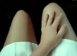 A Cab Driver Saw Me Masturbating And Fucked Me Roughly In Cowgirl Position With Blue Eyes.