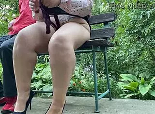 Mature Milf Soaks Panties for Pervert Son-in-Law