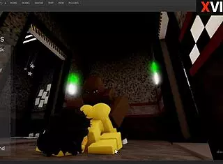 Chika From FNAF Gets Intense Monster Cock Fuck in Roblox Studio by Reshak